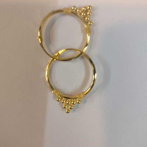 18KT Gold Ladies Fancy Bali(Earrings)