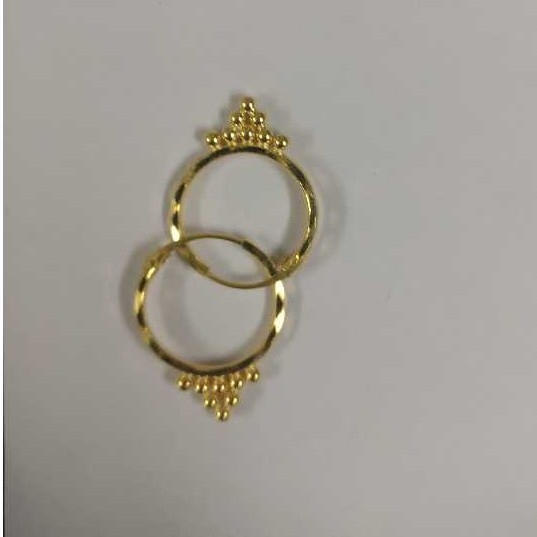 18KT Gold Ladies Fancy Bali(Earrings)