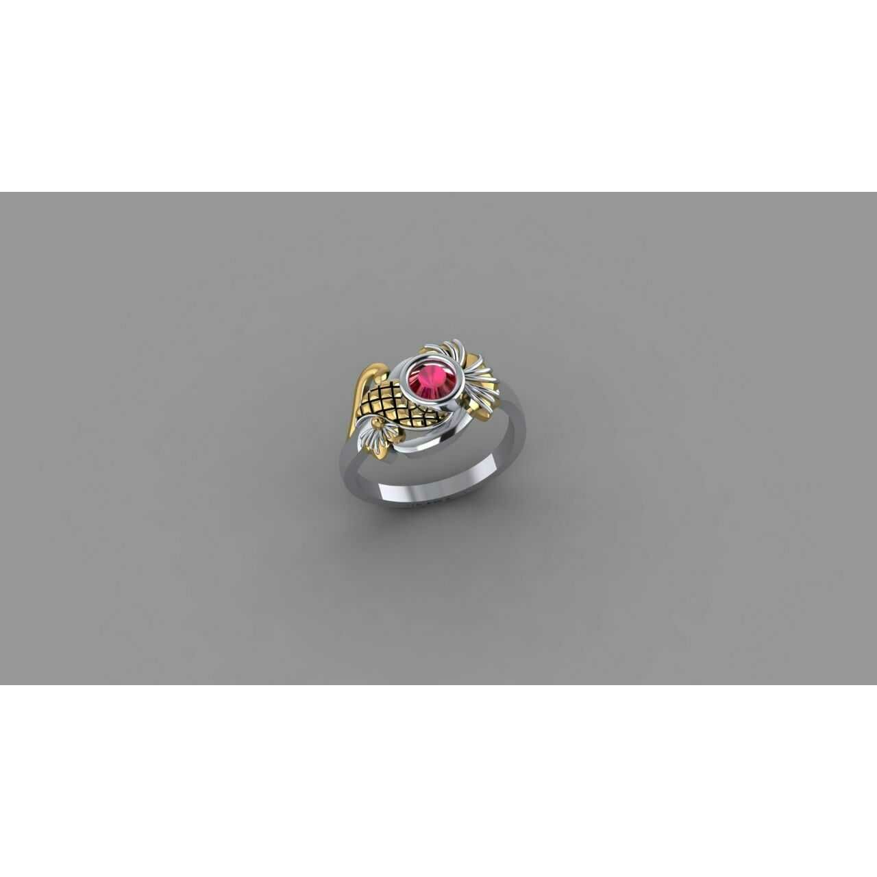 Single A.D. Indian Stone Ring