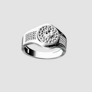 Silver Gents Ring
