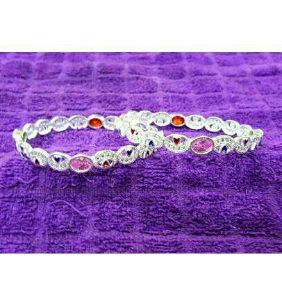 Silver Ladies Indian Bangle