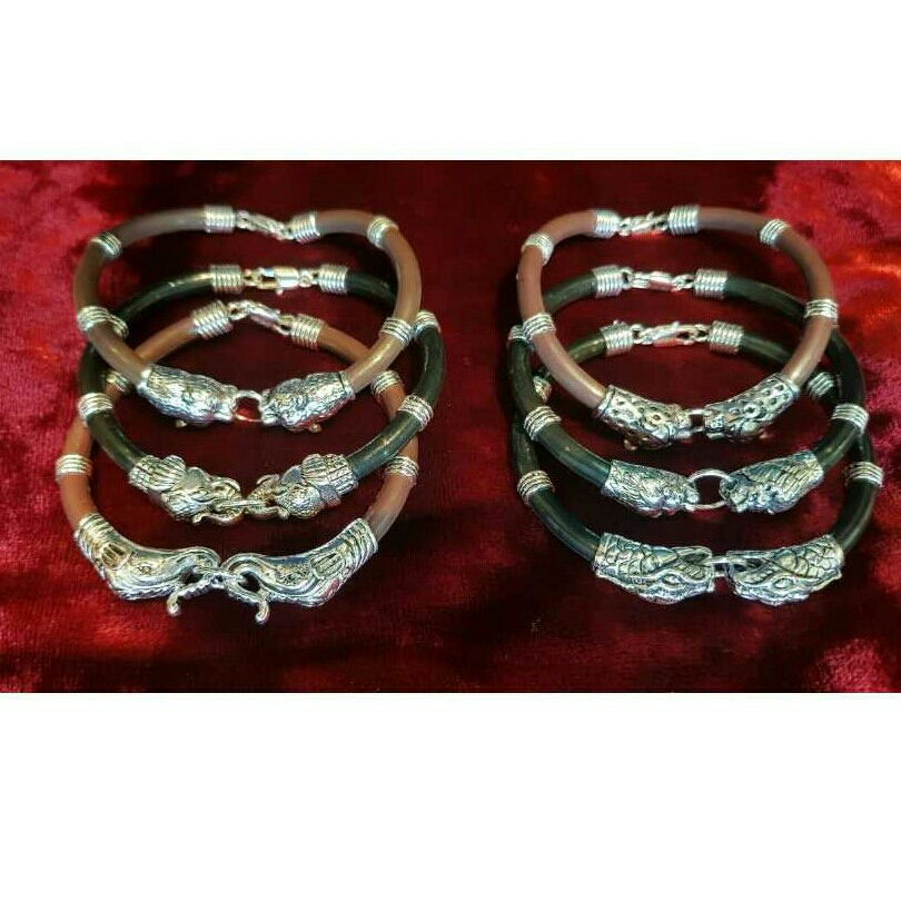 Silver Gents Indian Fancy kada