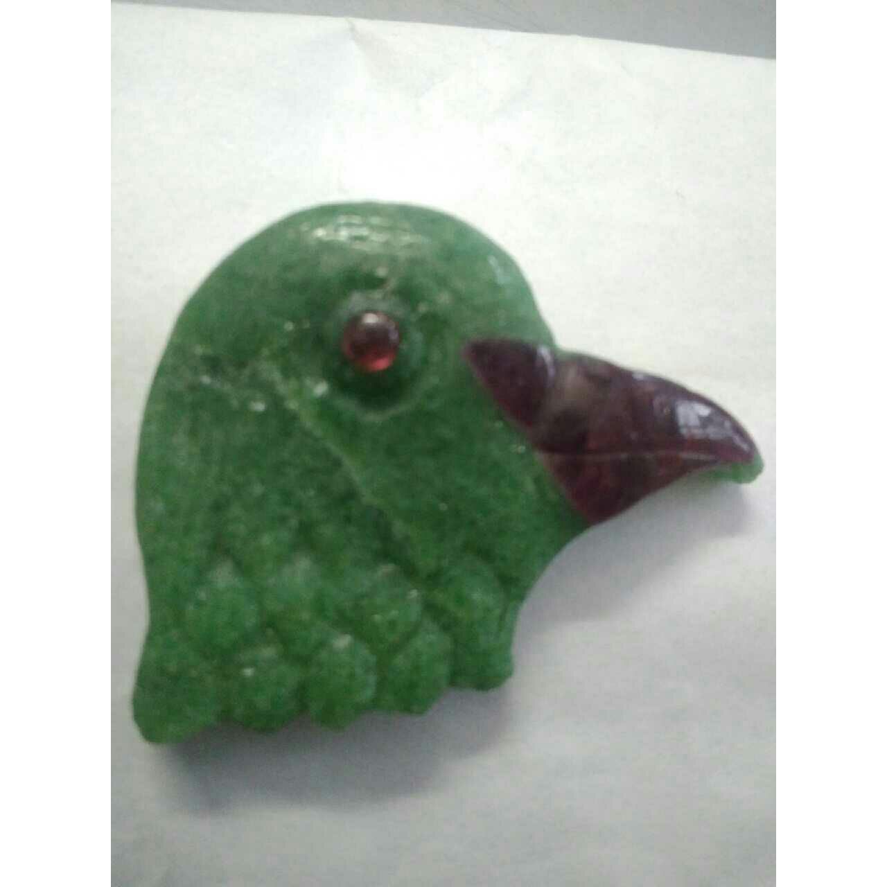 68ct cushion bi-color ruby-manek