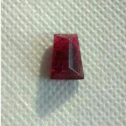 2-35ct baguette red spinel