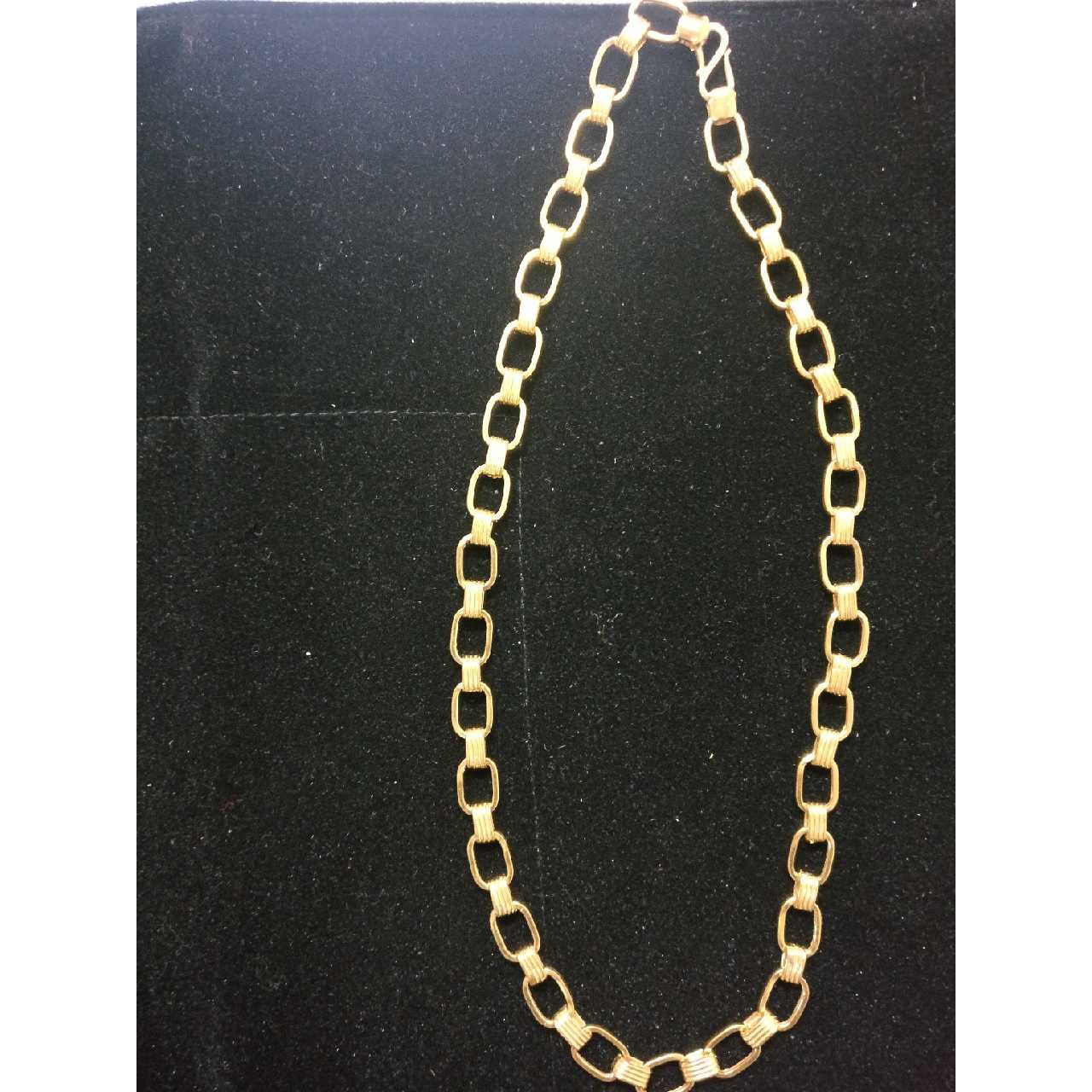22K / 916 Gold Indo Italian Gents Hollow Chain