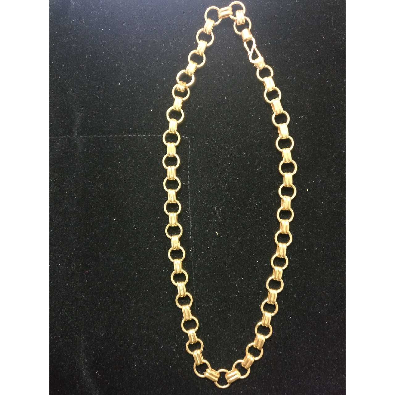 22K / 916 Gold Gents Hollow Indo Italian Chain