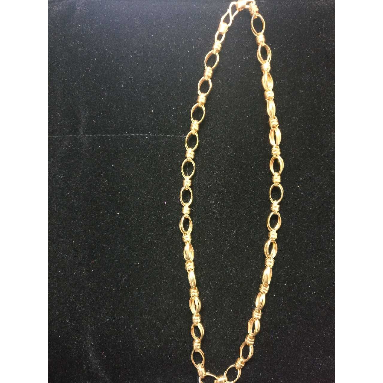 22KT Yellow Gold Indo Italian Hollow Stylish Chain