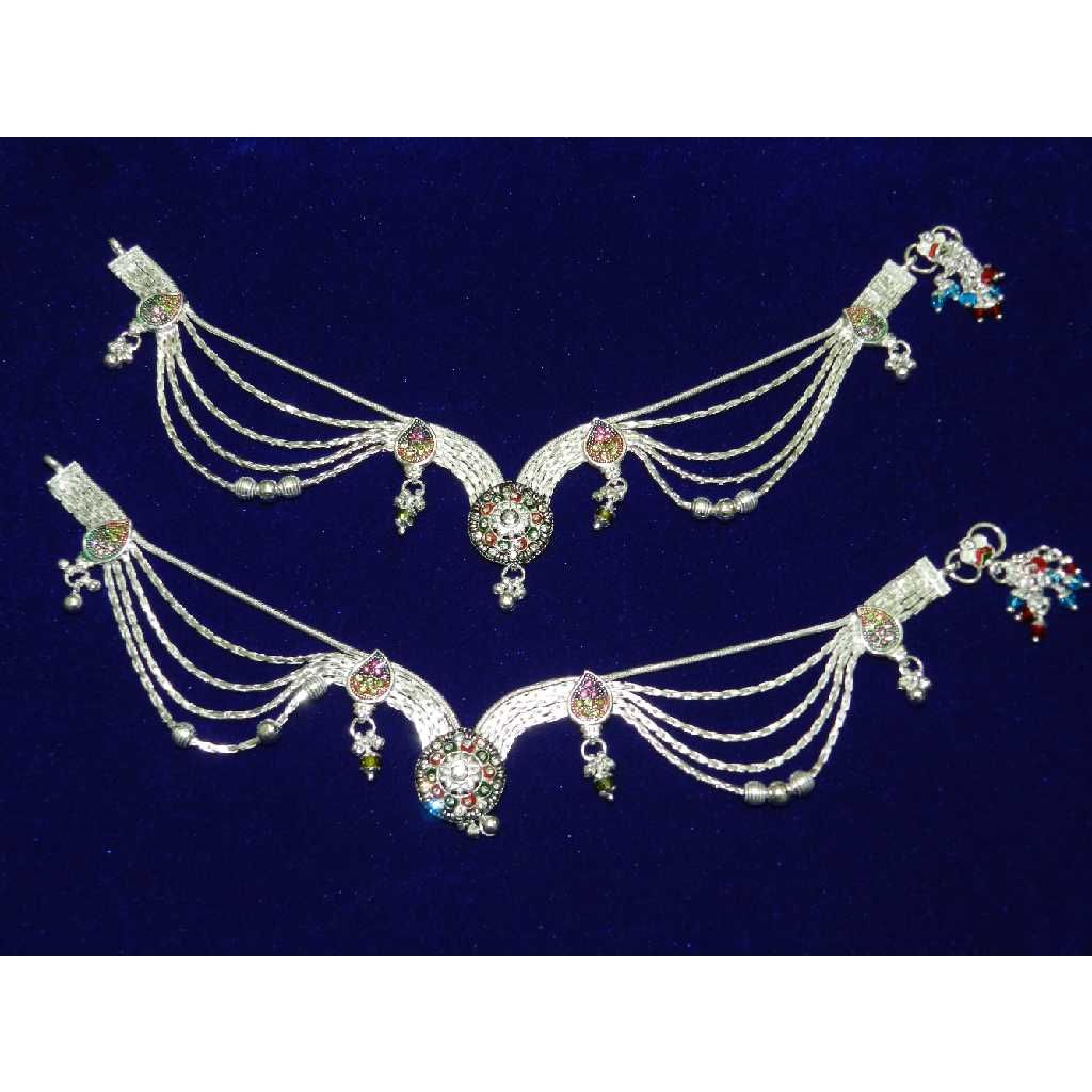 Silver Modern Ladies Payal
