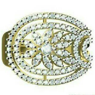 22K/916 Gold  Designer Ring