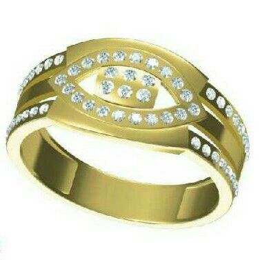 22K/916 Gold Classic Ring