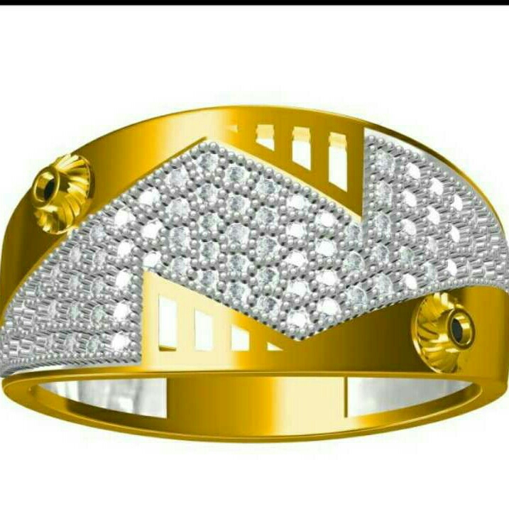 22K /916 Gold Gents Ethical Attractive Ring