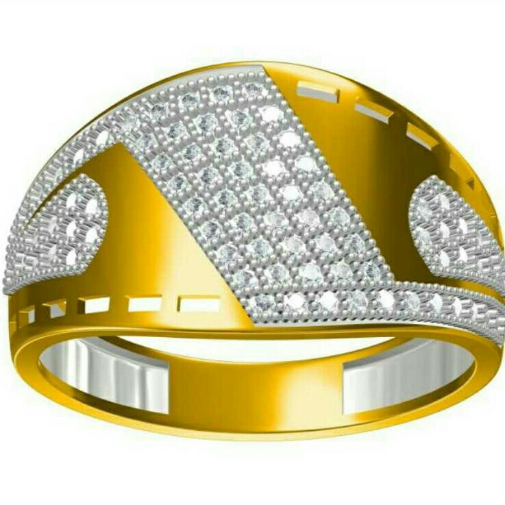 22KT Gold Gents Fancy Ring