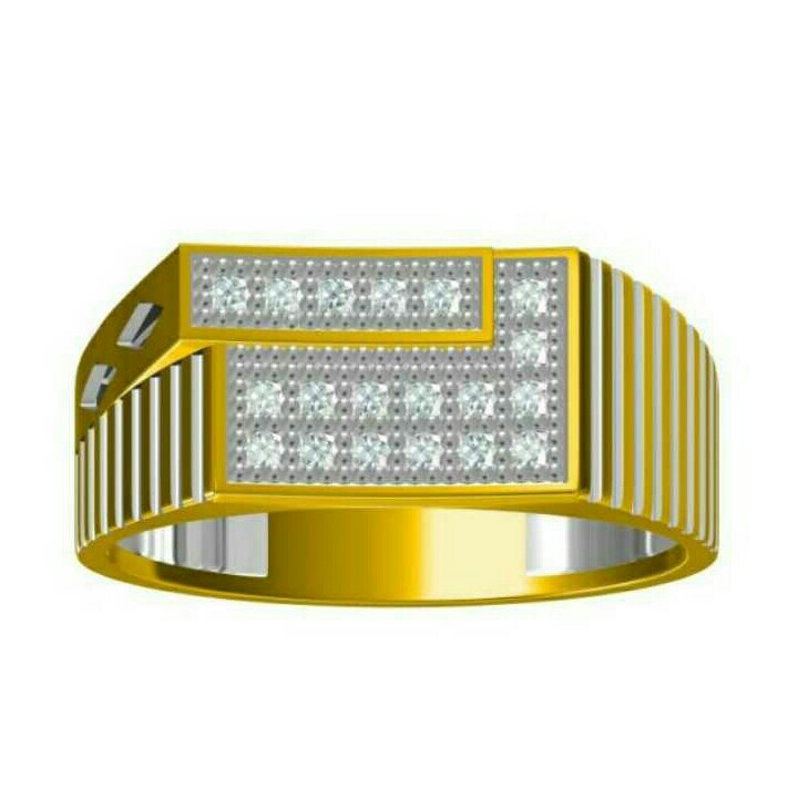 22K / 916 Gold Gents Charming Ring