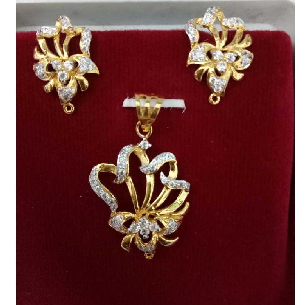 22KT Gold Pendant Set