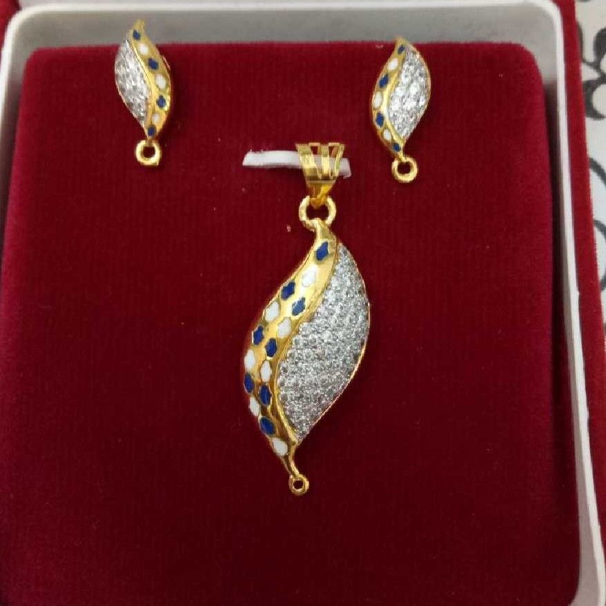 22KT Gold Pendant Set