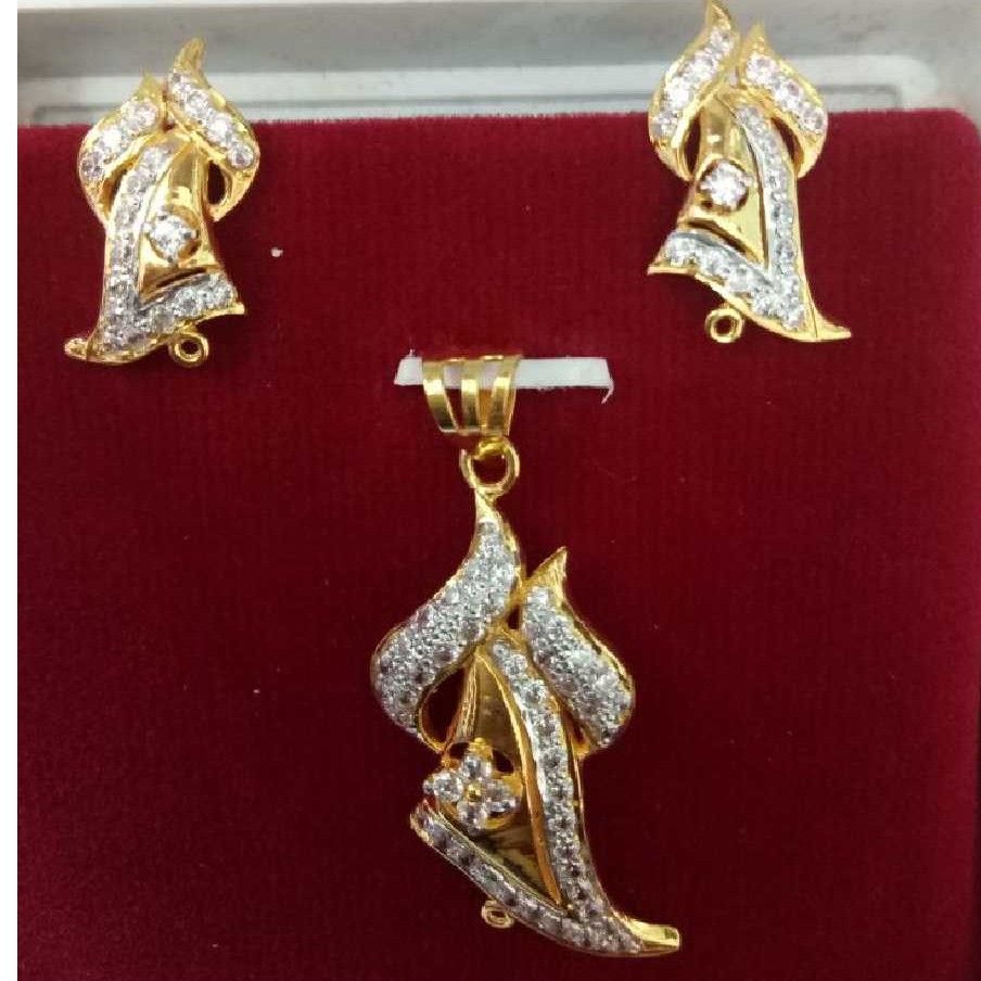 22KT Gold Pendant Set