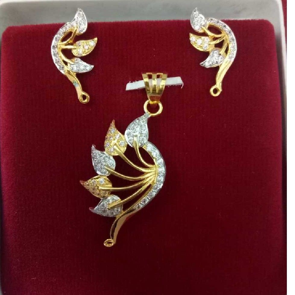 22KT Gold Pendant Set