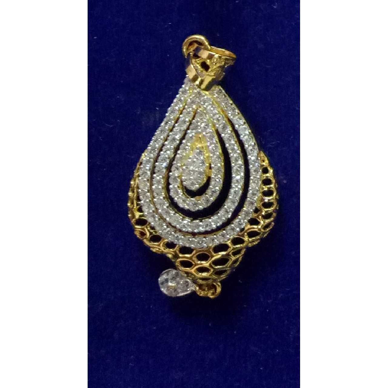 22KT Gold Ladies Indian Fancy Pendant