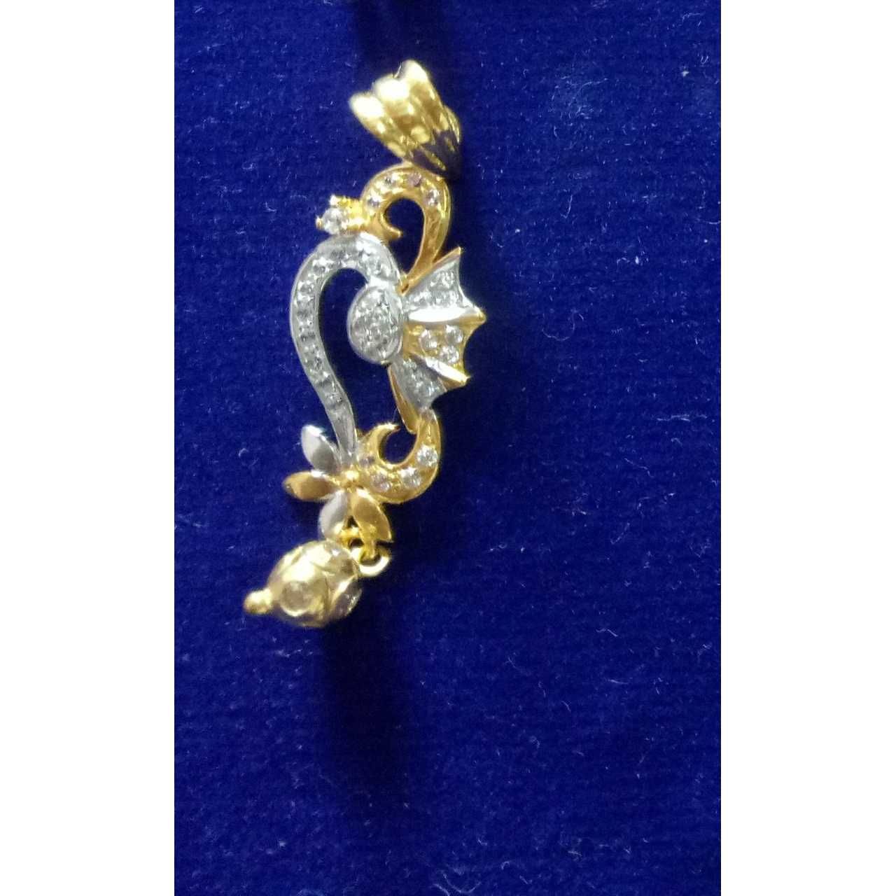 22KT Gold Designer Pendant