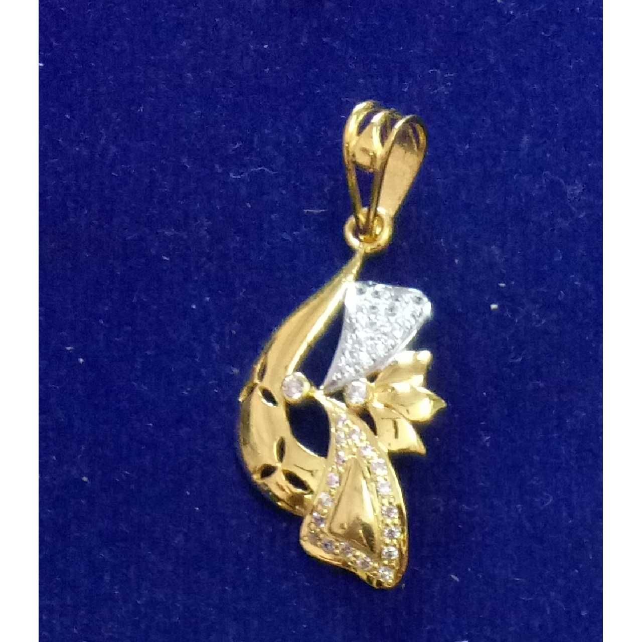 22KT Gold Designer Pendant