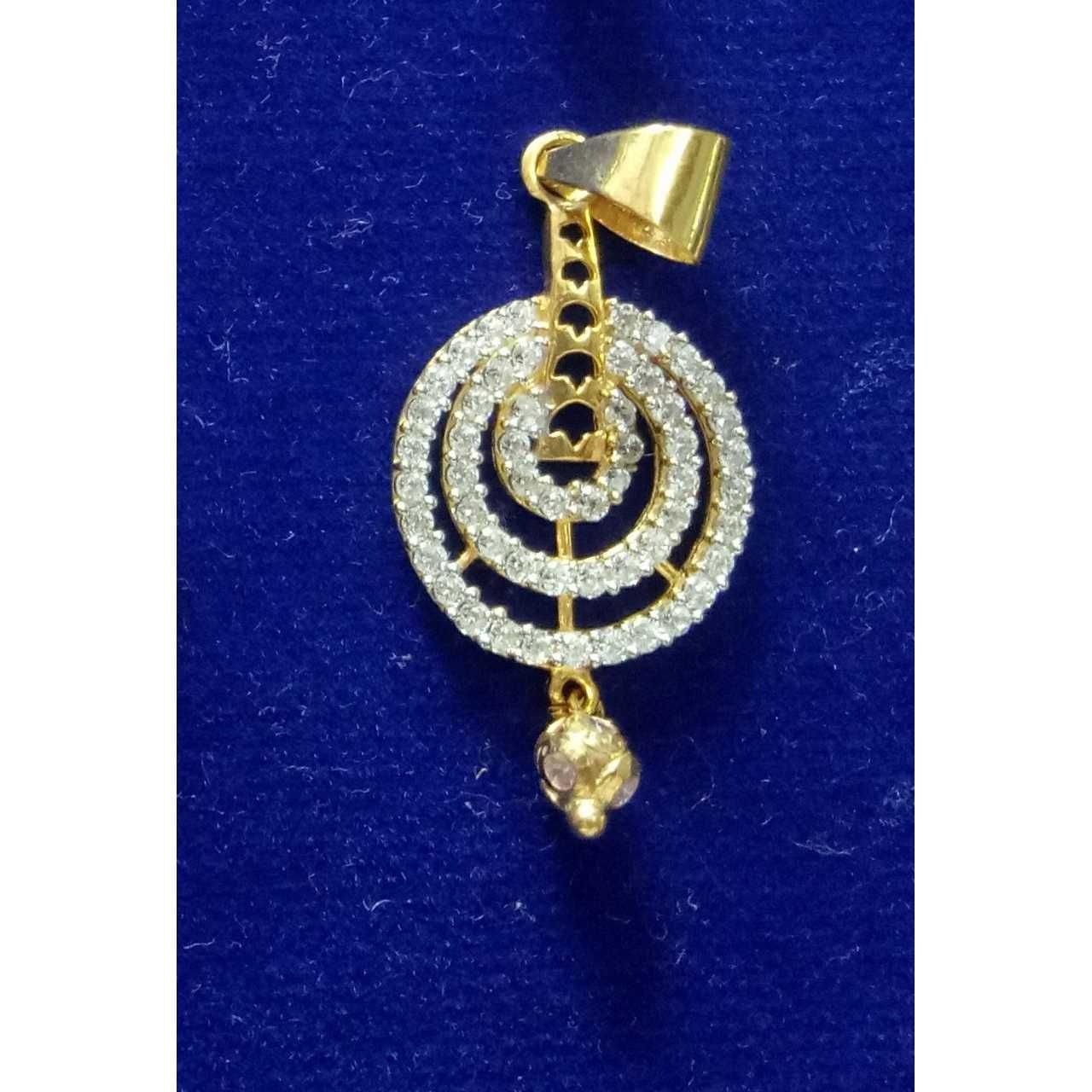 22KT Gold Designer Pendant