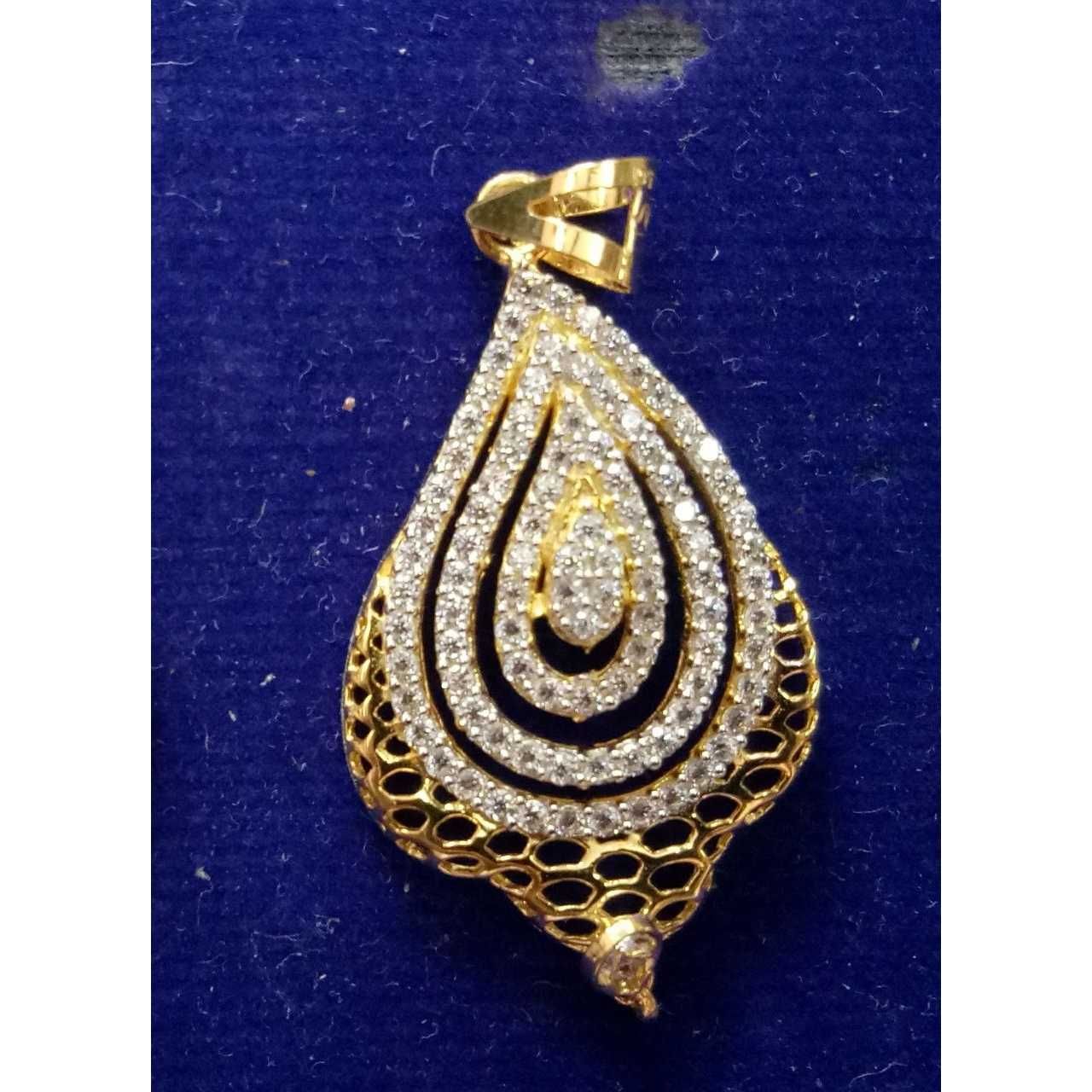 22KT Gold Designer Pendant
