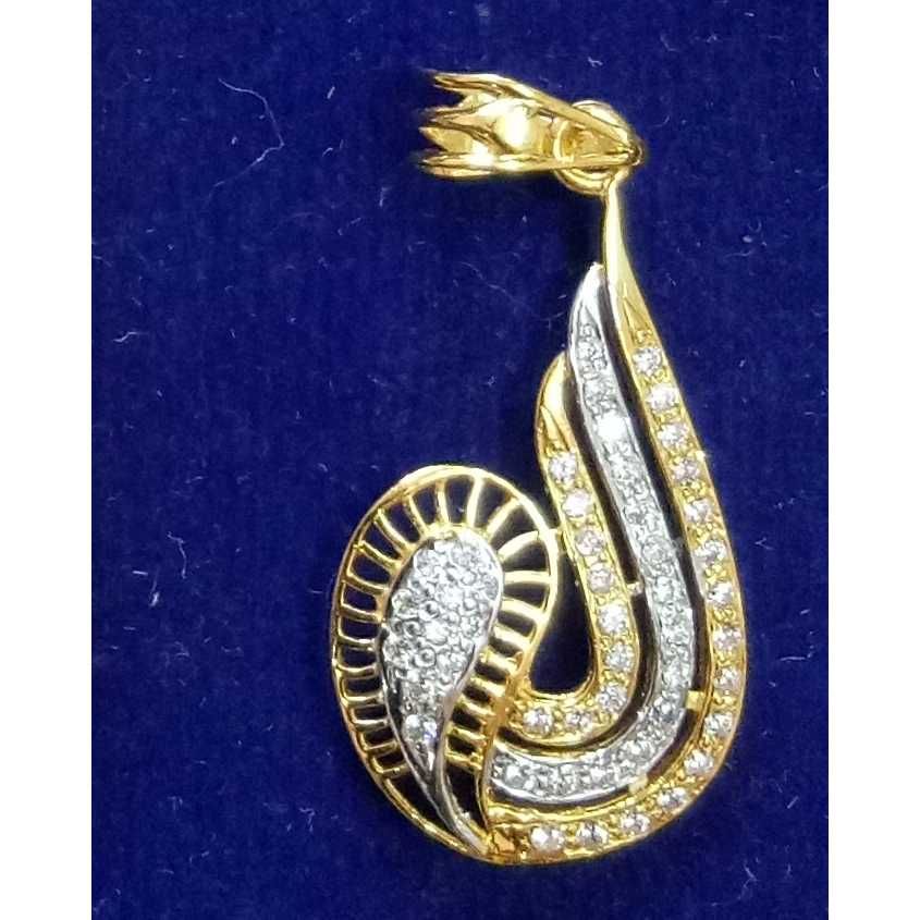 22KT Gold Designer Pendant