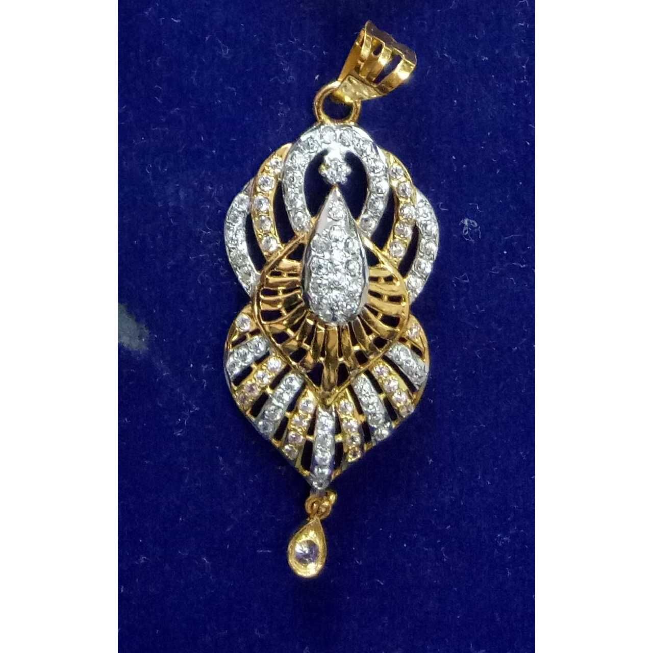 22KT Gold Designer Pendant