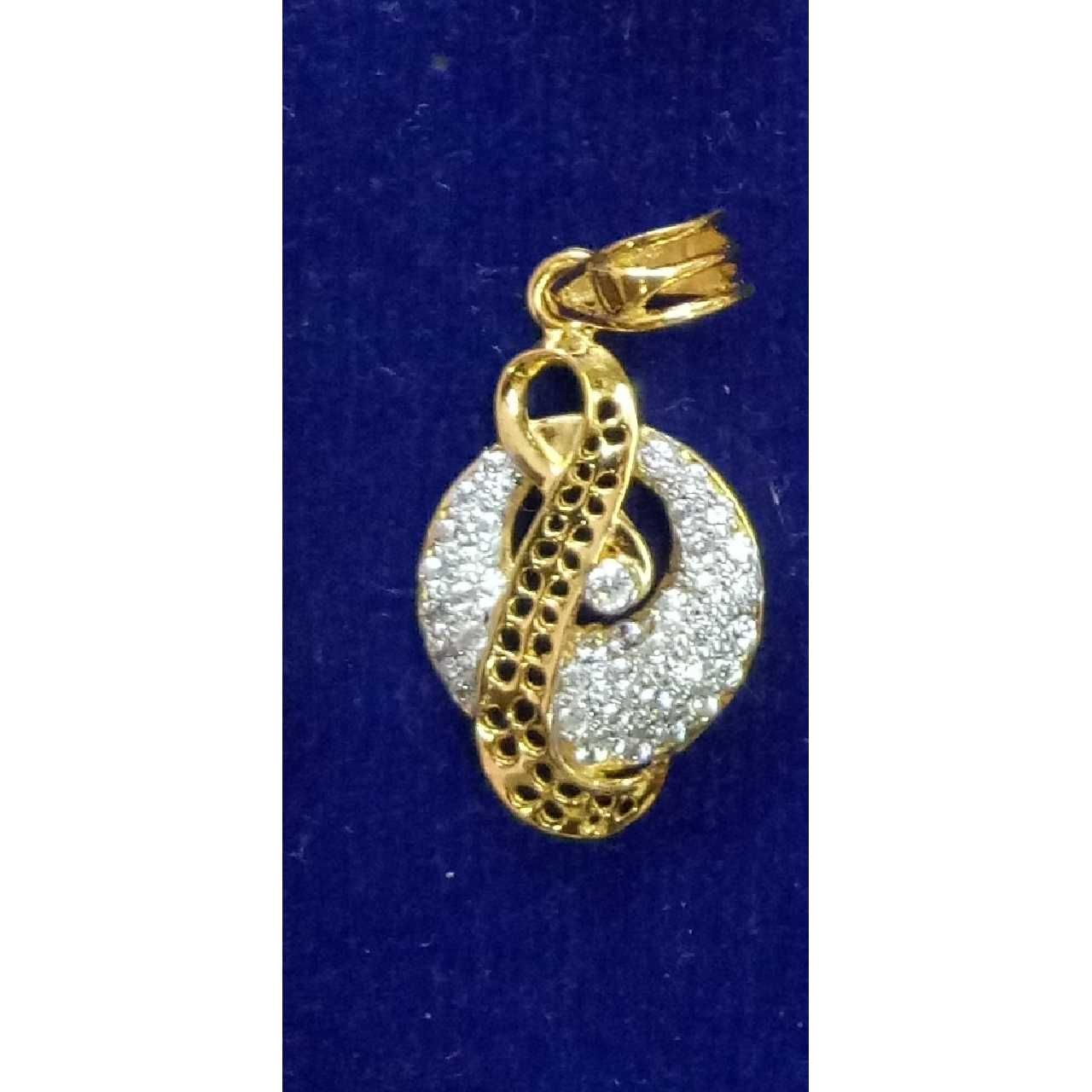 22KT Gold Designer Pendant