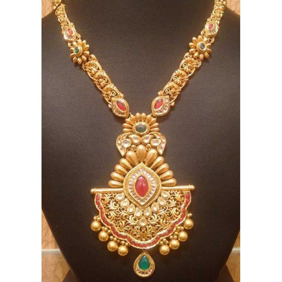 22K / 916 Gold Indian Nakshi Necklace