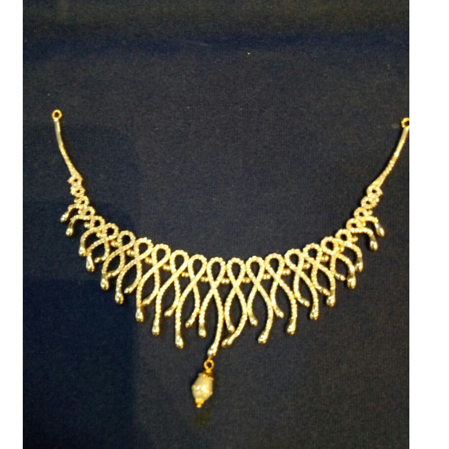22KT Gold Ladies Indian Fancy Neckace