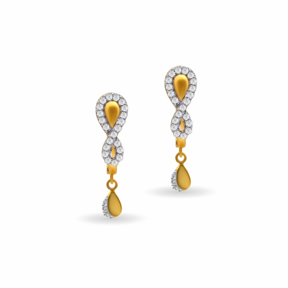 Infinity 18k gold bali