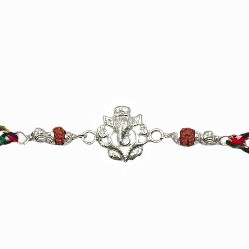 Ganesha Rakhi 925 Silver