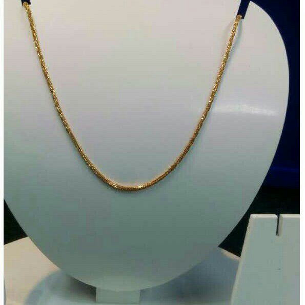 22K/916 Gold Machine Cut Handmade Chain