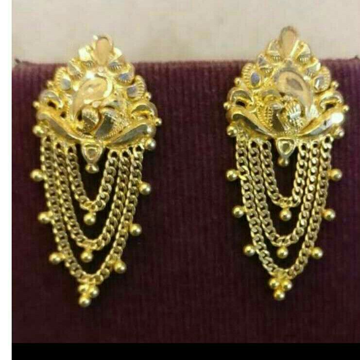 Gold Ladies Indian Fancy Butti