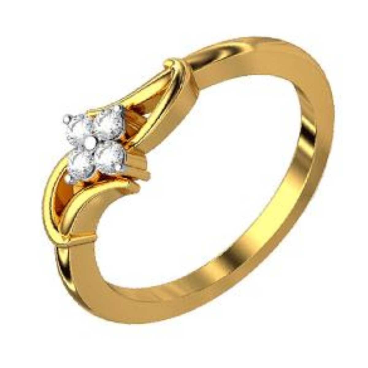 22KT Gold Ladies Fancy Ring