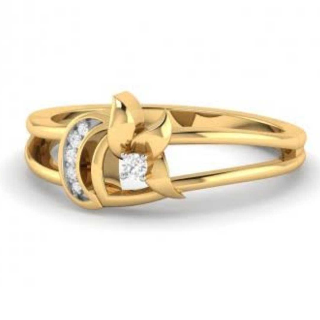 22KT Gold Ladies Indian Fancy Ring