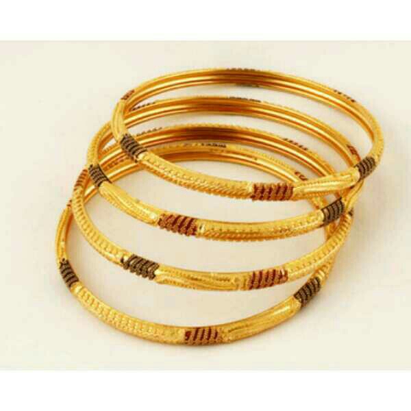 22K Gold Ladies Indian Fancy Bangle