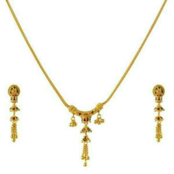 22K Gold Necklace Set