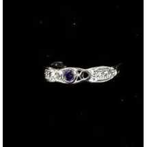 925 Silver Unique Casting Stone Ring
