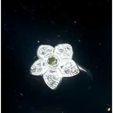 Silver Casting Bridegroom Indian Flower Ring