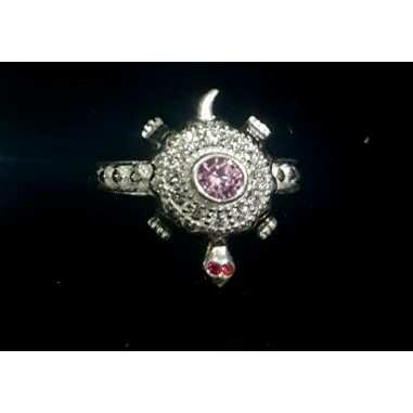 925 Silver Gents Tortoise Gents Stone Ring