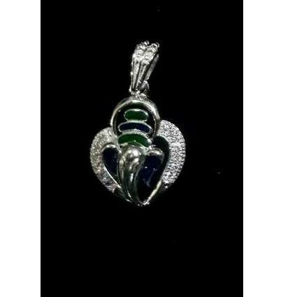Silver Micro Casting Ganesh Pendant