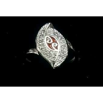 Silver Vacuum Casting Casual Uncut Ring