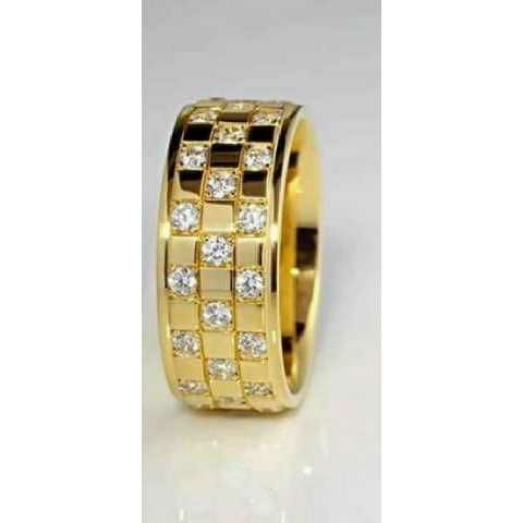 22K Gold Gents Indian Modern Bands