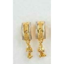 Indian 916 Gold Ladies Earrings