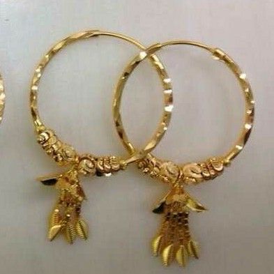 22K / 916 Indian Gold Ladies Vertical Bali