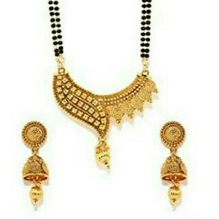 22KT Gold Fancy Mangalsutra