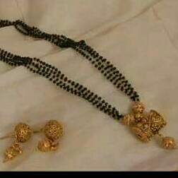 22KT Gold Fancy Mangalsutra