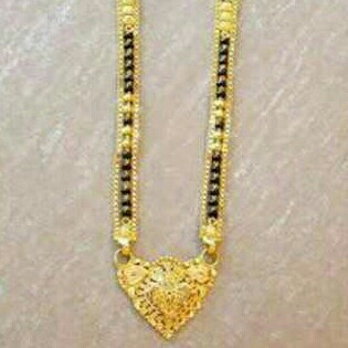 22KT Gold Fancy Mangalsutra